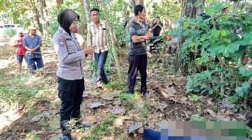 Mayat Lelaki Tergeletak di Kebun Jati Wukirsari, Pelipisnya Sobek