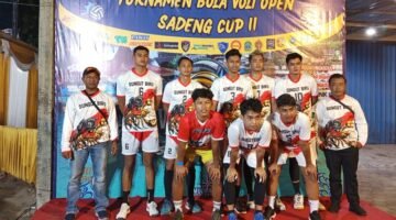 Turnamen Voli Open Sadeng Cup II Bertabur Bintang, Rivan Ikut Ambil Bagian